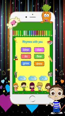 Game screenshot What Rhymes With Popular Words Fun Game Generator apk