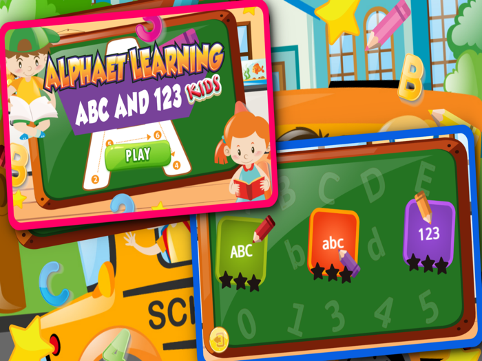 Kids ABC and123 Alphabet Learning And Writing