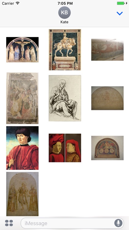 Andrea Del Castagno Artworks Stickers