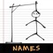 Hangman: Names