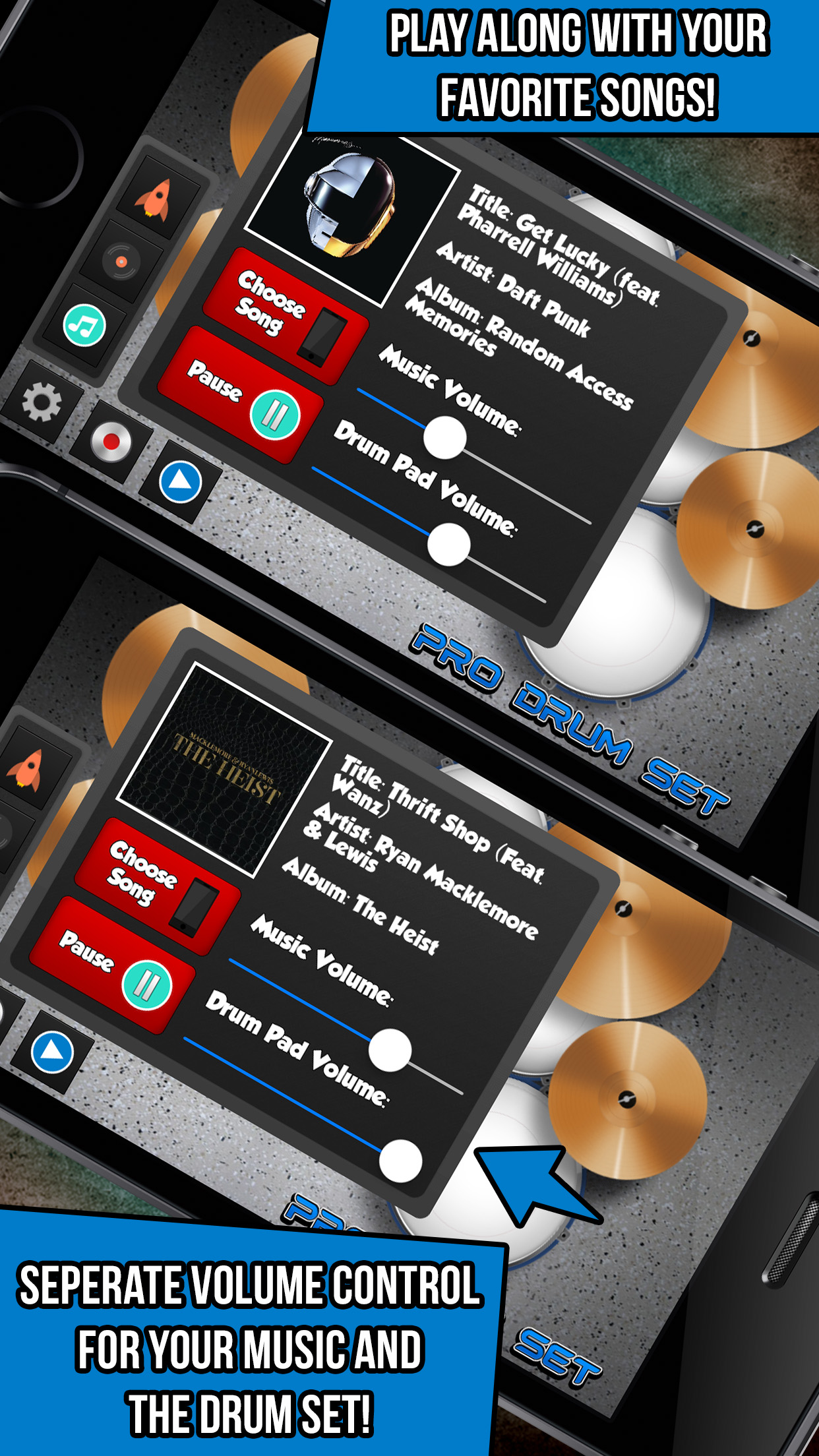 Pro Drum Set - Music and Beats Maker screenshot 3