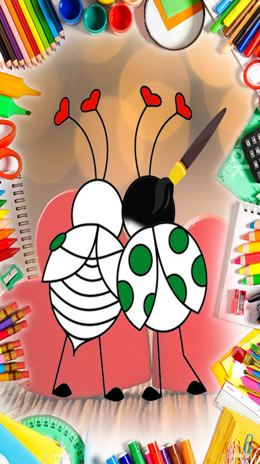 #2. kiss Coloring Book : love your princess - Color me (iOS) Göre: Ajay Pandya