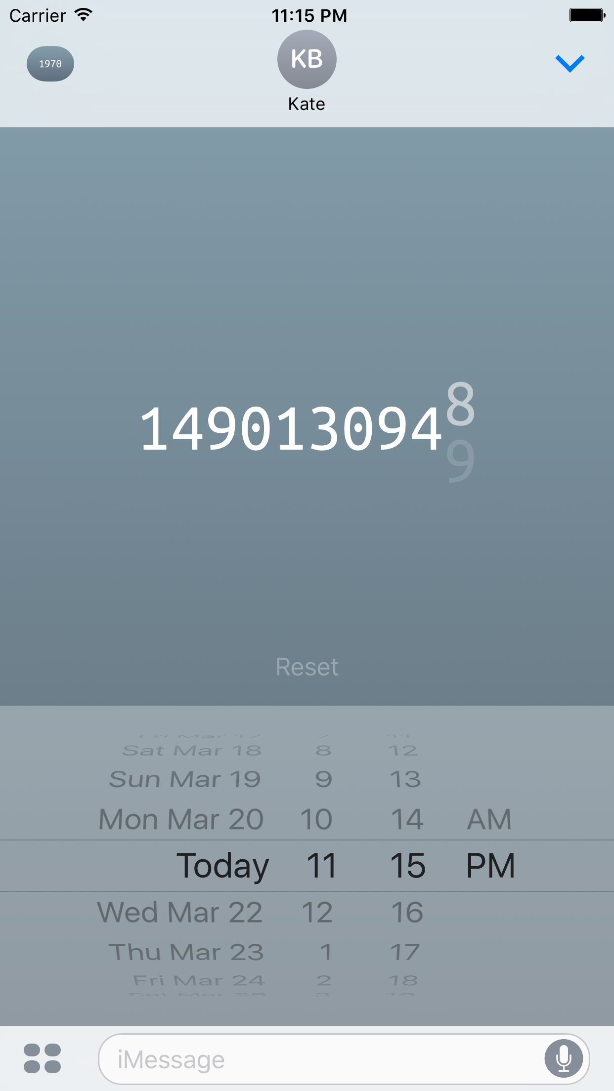 Timestamp