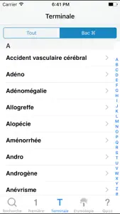 Terminologie médicale ST2S screenshot #3 for iPhone