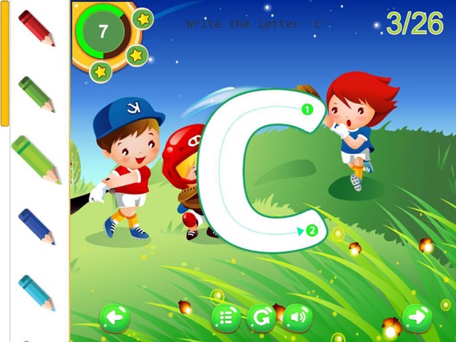 ‎ABC字母表学习信件学龄前孩子游戏