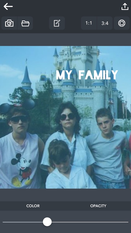 Lovely Photo Font Shapes