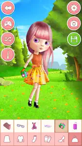 Dress up fashion dolls - make up games screenshot #3 for iPhone