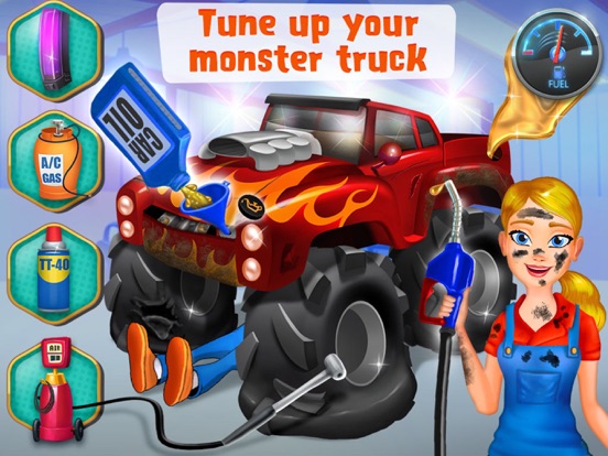 Mechanic Mike - Truck Mania iPad app afbeelding 1