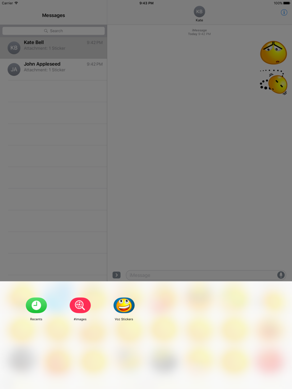 Screenshot #5 pour Voz Stickers