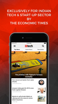 ETtech - by The Economic Times screenshot 1
