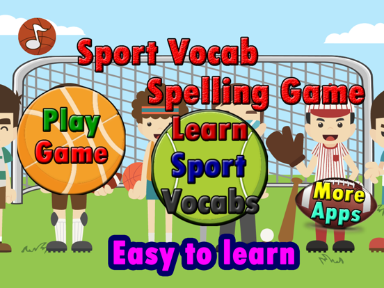 Screenshot #4 pour Sporty Kid: Vocabulaire anglais Orthographe jeux