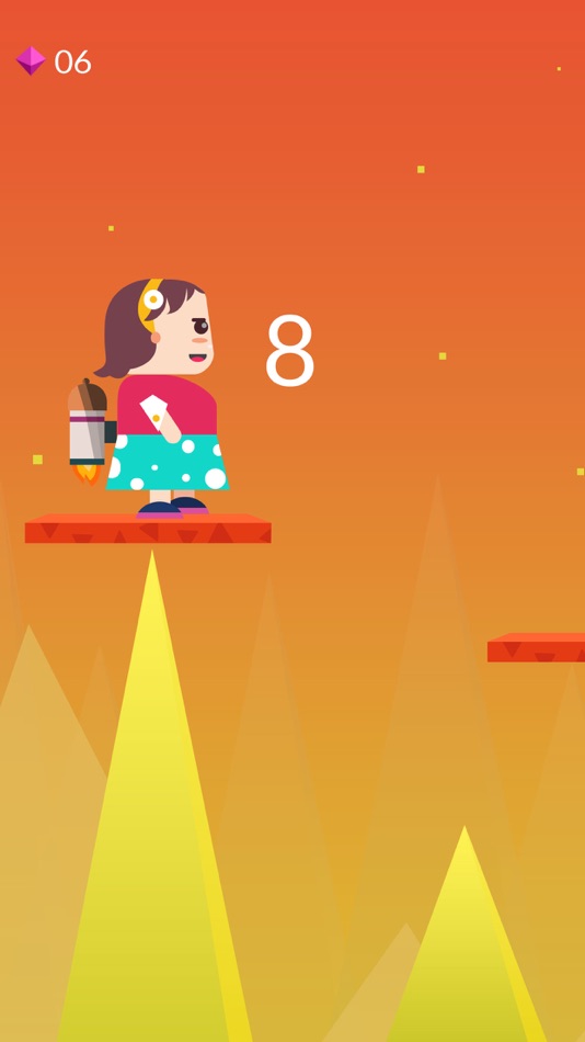 #5. JetFly - Space Quick Jump Hero (iOS) 由: The Mascoteers
