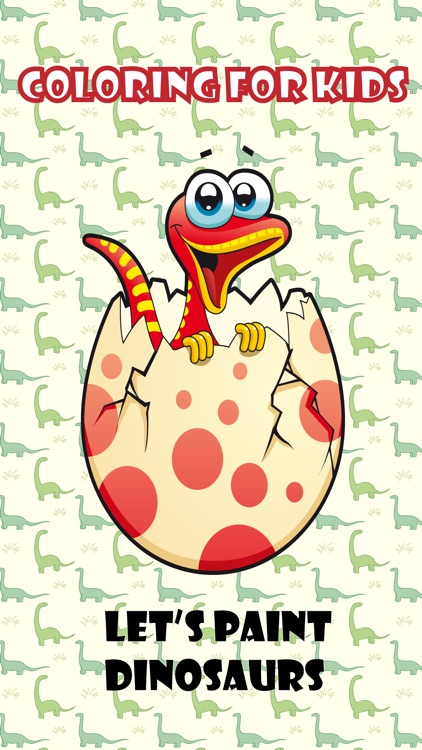 Dinosaurs Coloring Book for Kids Preschool Toddler