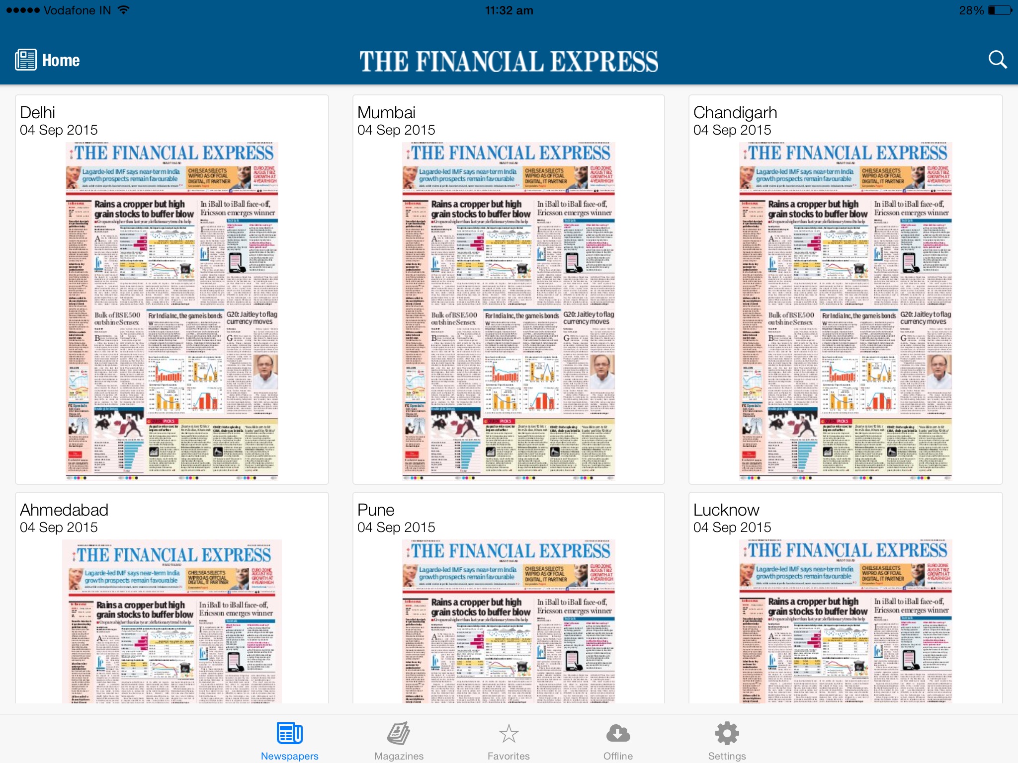 The Financial Express screenshot 3