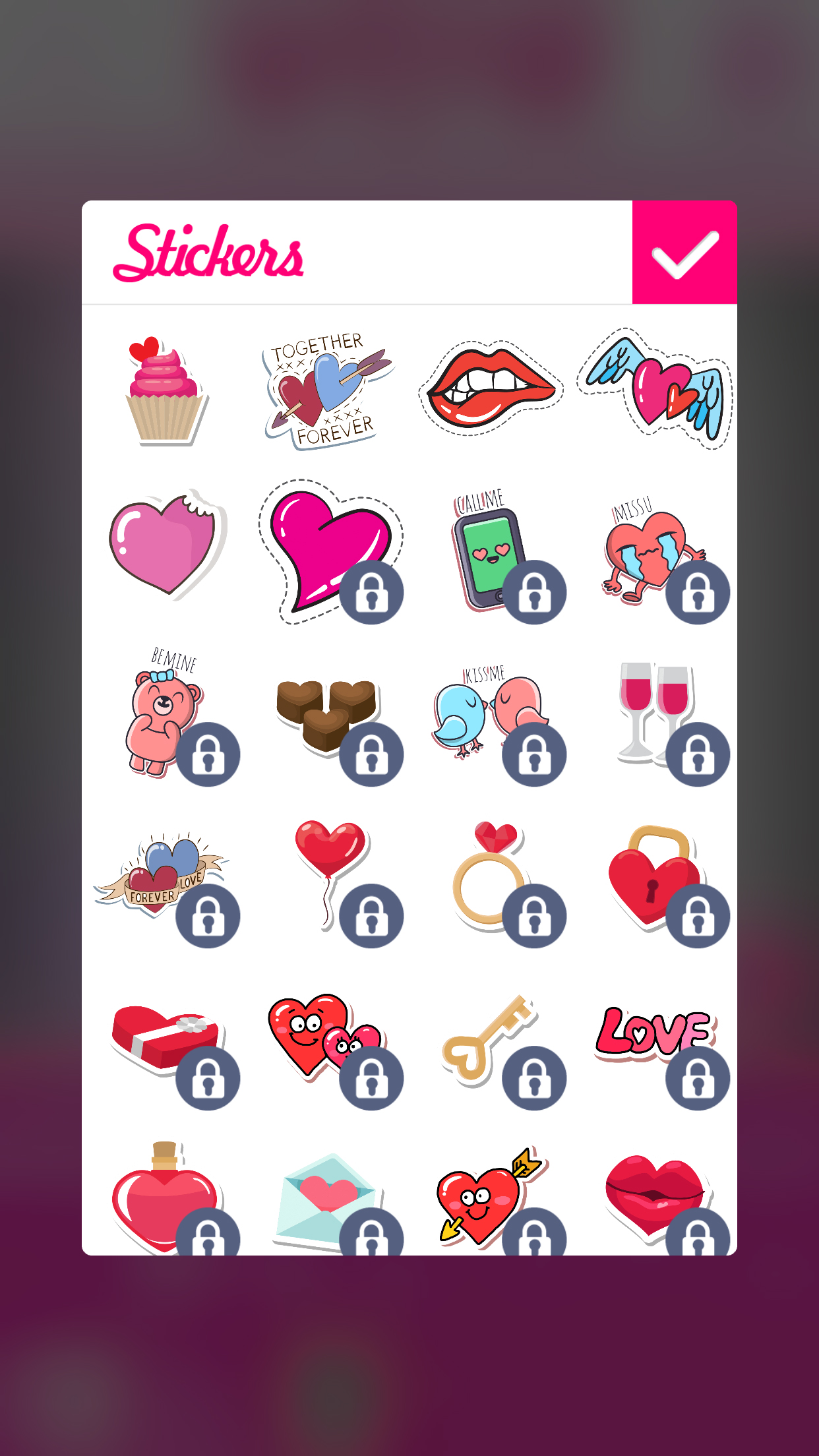 Valentine's Day SlideShow - Love Video Editor screenshot 3