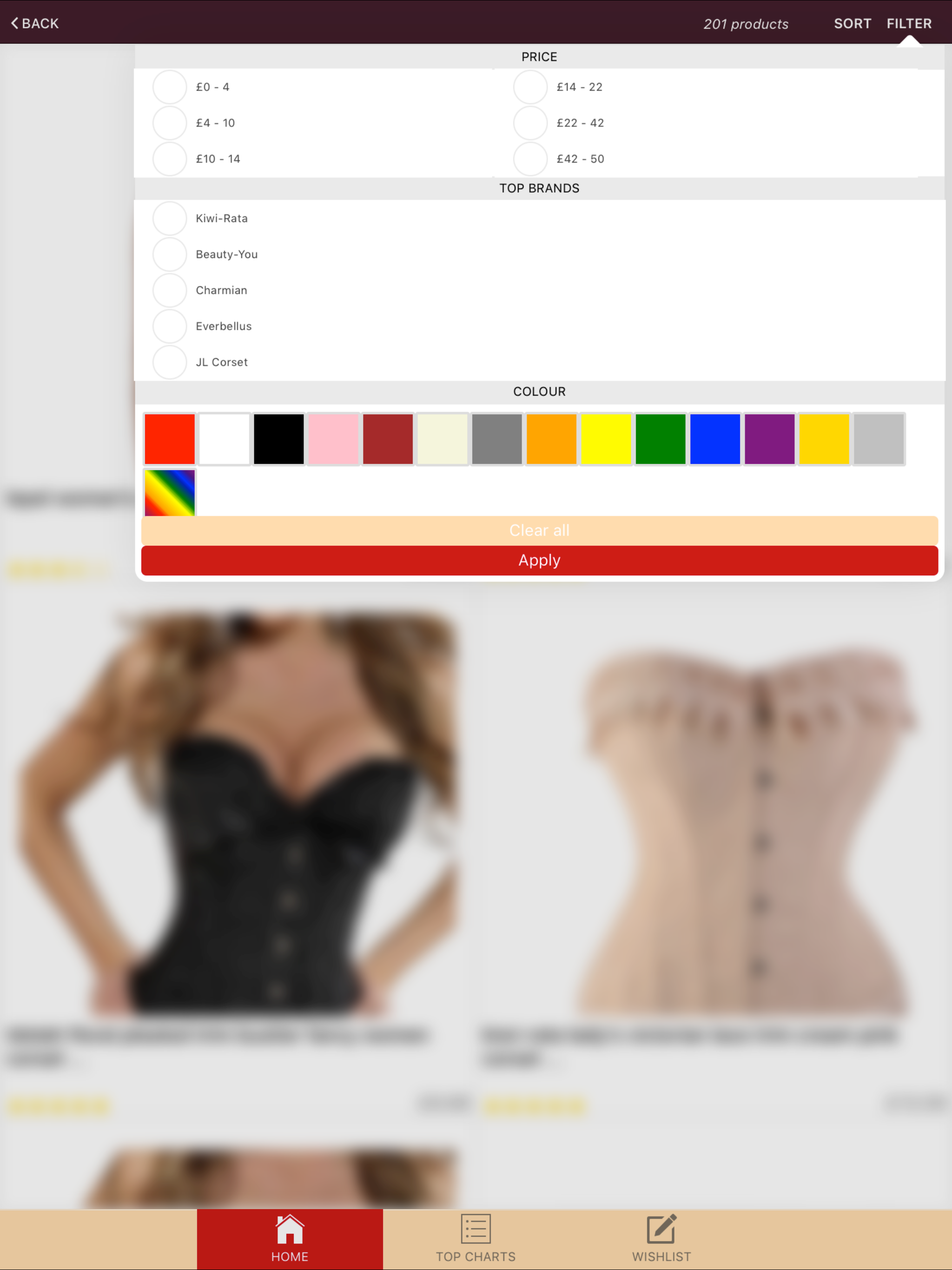 Lingerie World screenshot 9