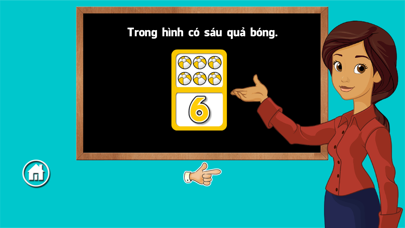 Screenshot #3 pour Cùng Bé Học Số - Học Đếm Các Đồ Vật