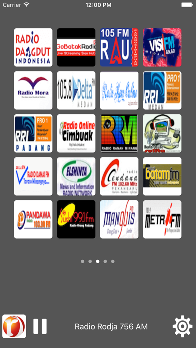 Screenshot #2 pour Radio Indonesia - All Radio Stations