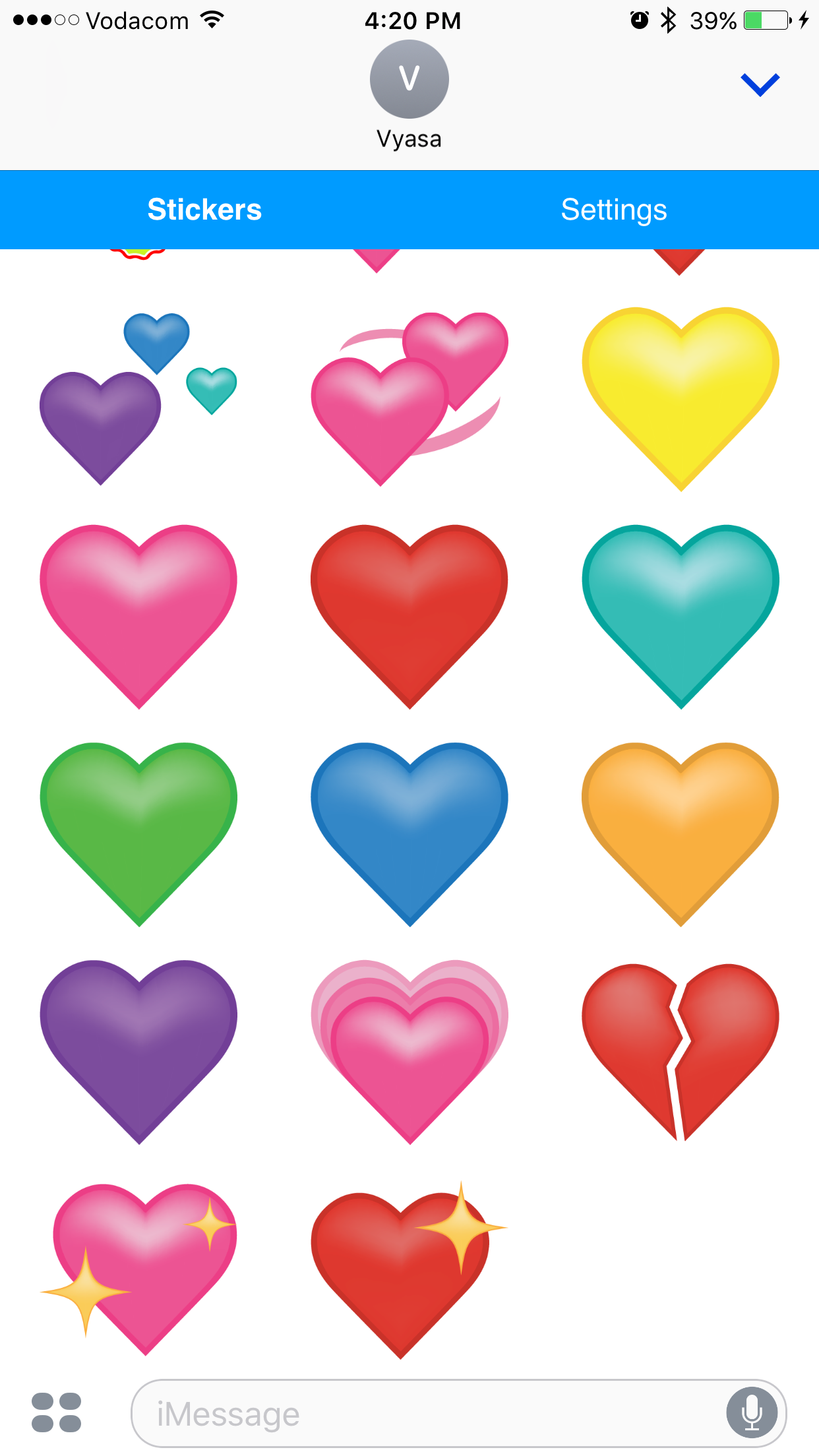 Heart Emoji - Love Emoticon Stickers for Texting