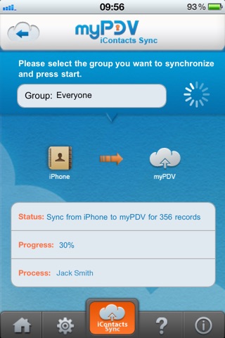 iContacts Sync Backup and Manage your Contacts PRO screenshot 2