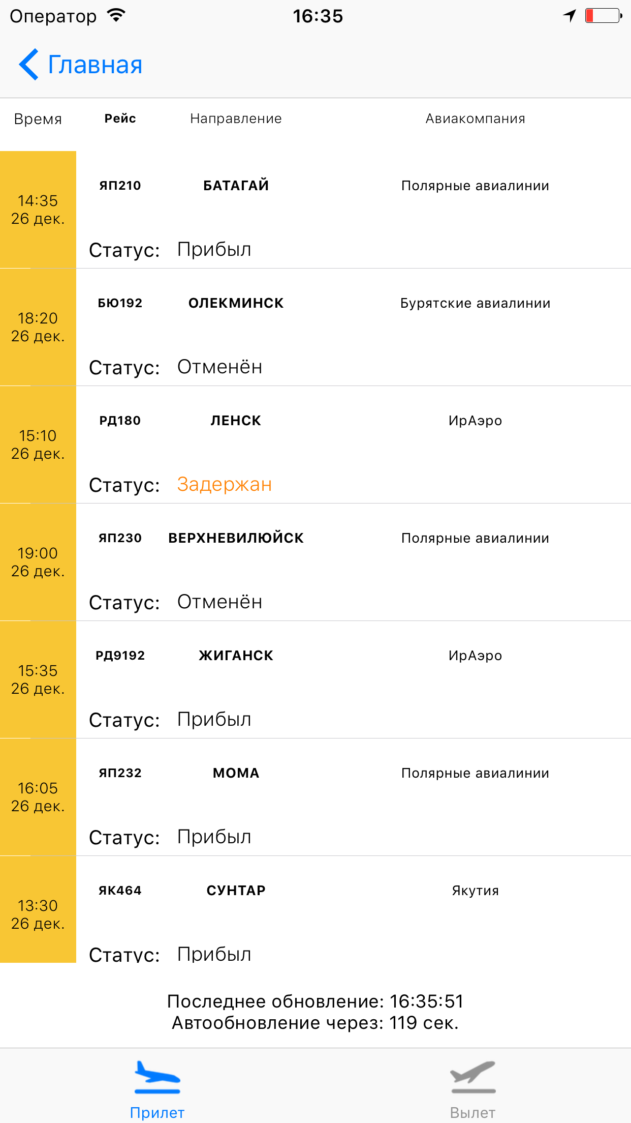 Аэропорт Якутск
