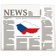 Czech News in English & Czech Music Radio app icon - News app for iPhone