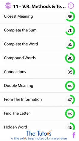 Game screenshot 11+ Verbal Reas Meth & Techni Lite by The Tutors mod apk