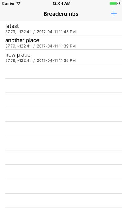 Screenshot #1 pour The Bread Crumbs