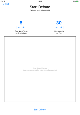 Gongoozler's Debate Me screenshot 3