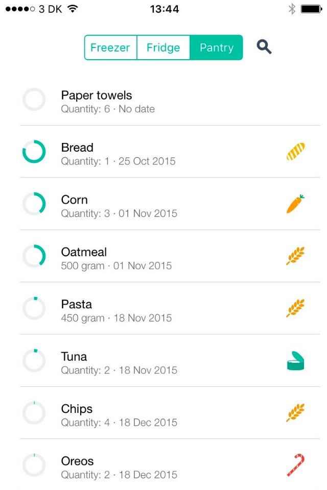 NoWaste - Food Inventory List screenshot 3