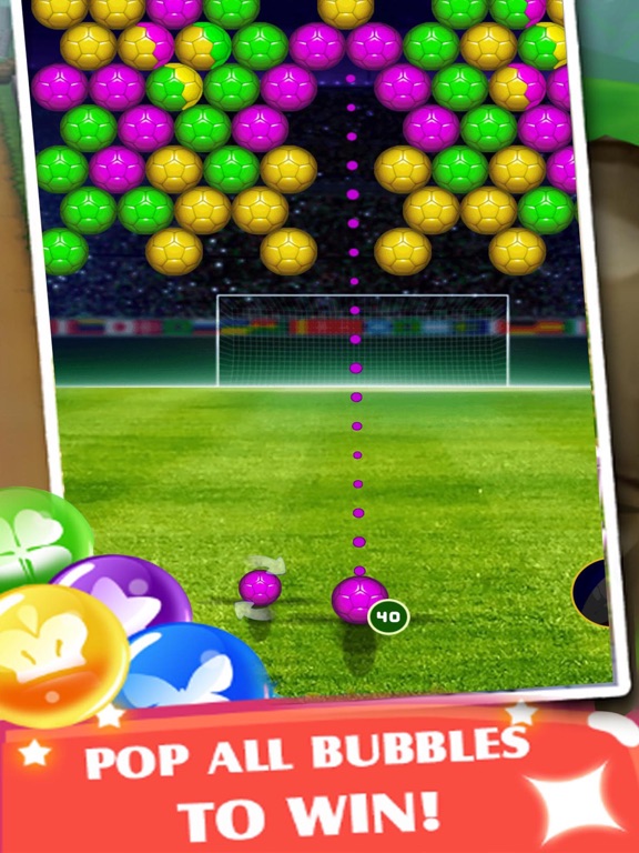 Bubble Ball Snap iPad screenshot
