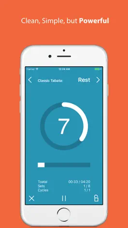 Game screenshot Tabaline - Tabata Timer Free apk