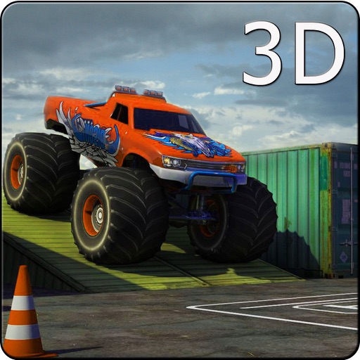 Extreme Highway Monster Truck Parking 3d icon