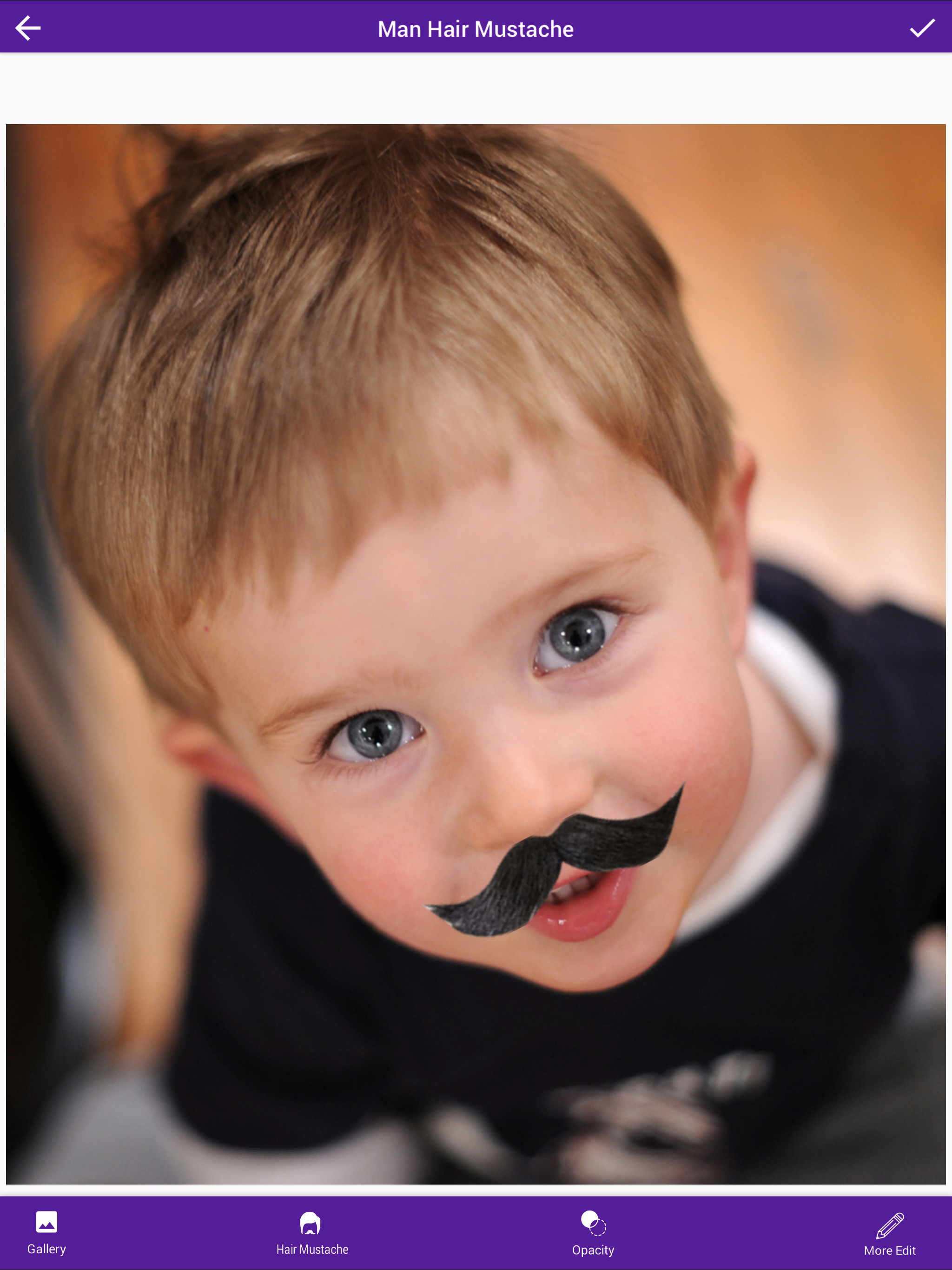 Man Hair Mustache Camera Photo Editor screenshot 10