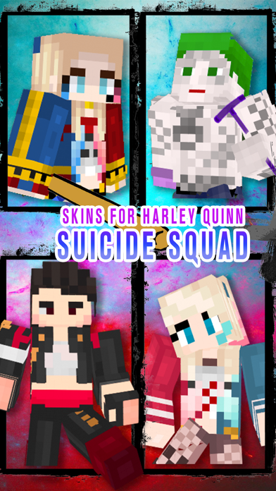 Skins for Harley & Suicide Squad for Minecraftのおすすめ画像1