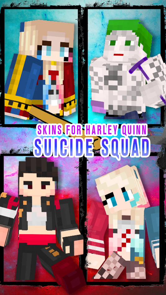Skins for Harley & Suicide Squad for Minecraft - 1.0 - (iOS)