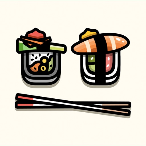 Japanese Food Doodle Stickers icon