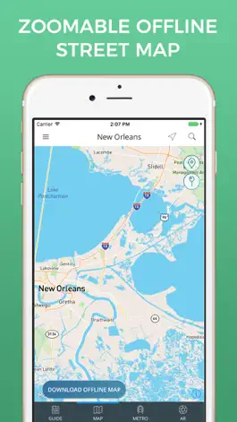 Game screenshot New Orleans Travel Guide with Offline Street Map hack