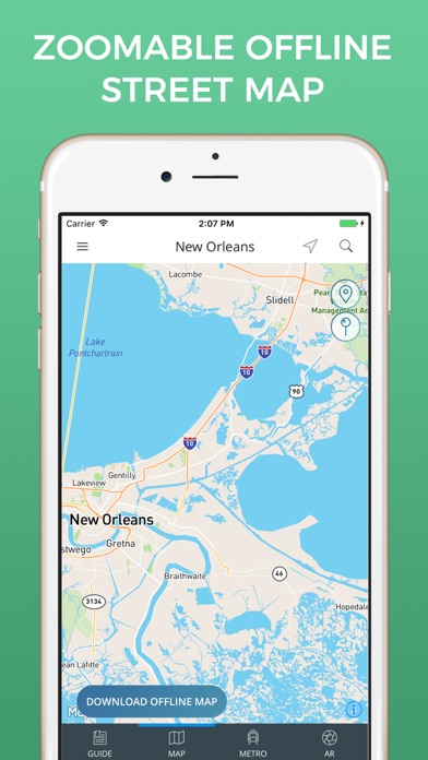 How to cancel & delete New Orleans Travel Guide with Offline Street Map from iphone & ipad 3