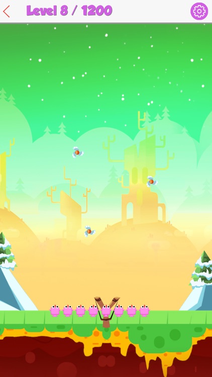 Bird Catapult - shooting birds through the darts screenshot-3
