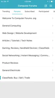 computer forums iphone screenshot 1