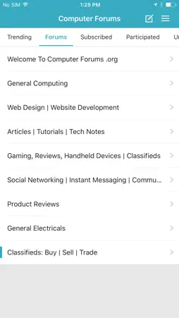 Computer Forums screenshot 1