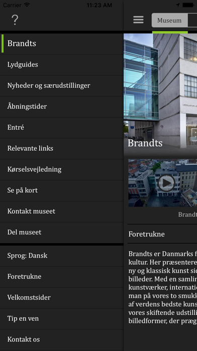 Danmarks Museer screenshot