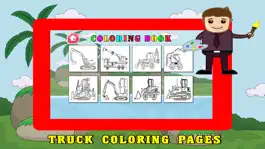 Game screenshot Vehicle Kids Coloring Book - Truck Car Train Pages hack