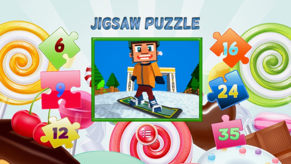 puzzle jigsaw cartoons 2nd grade educational games - 1.0 - (iOS)