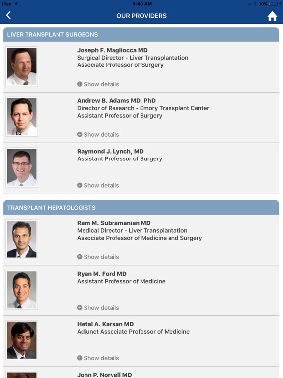 Screenshot #6 pour Emory Liver Transplant