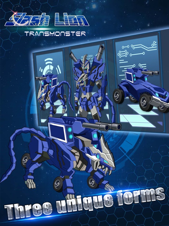 Screenshot #6 pour Slash Lion: Robot Monster Building and Fighting