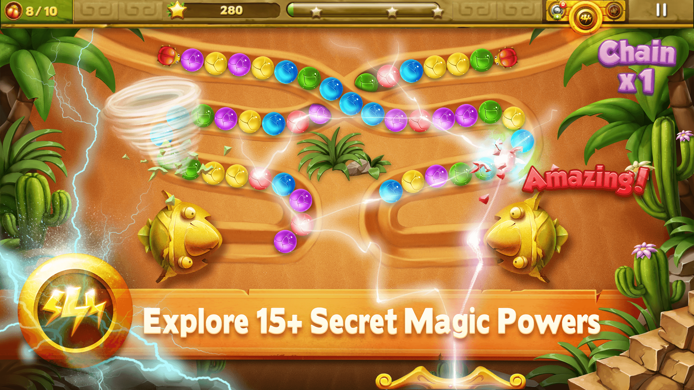 Stone Shooter of Jurassic screenshot 4