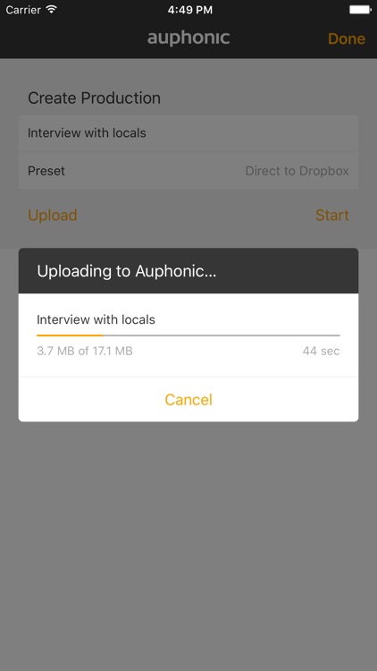 Auphonic Recorder screenshot-4