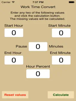 Work Time Convert screenshot 4